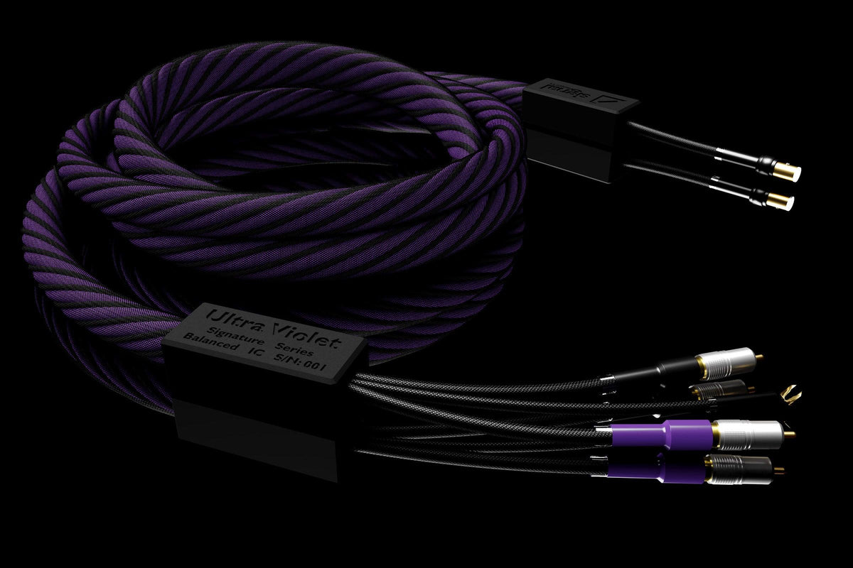 Signal Projects Ultraviolet Phono Interconnect XLR or RCA Cable