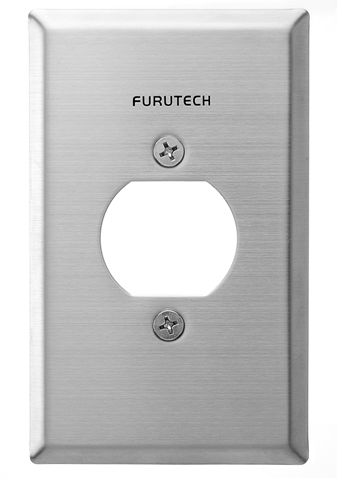 Furutech 102-S, Single Receptacle Cover Plate - Suncoast Audio
