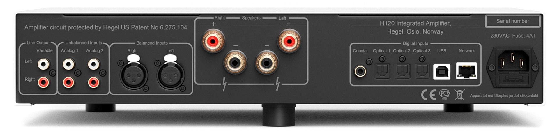 Hegel H120 Integrated Amplifier - Suncoast Audio